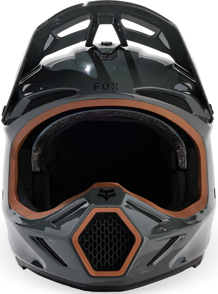FOX V3 RS Carbon Solid MIPS Motocross Helmet