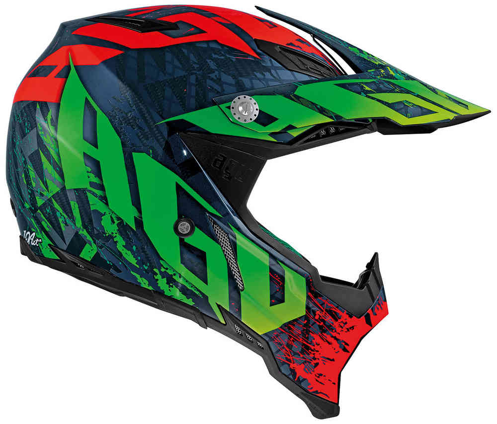 AGV AX-8 Carbon Nohander Motocross Helmet