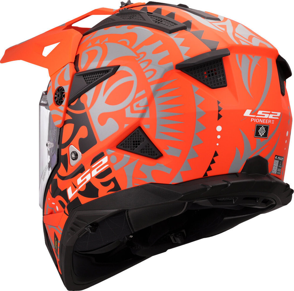 LS2 MX702 Pioneer II Rangi Motocross Helmet