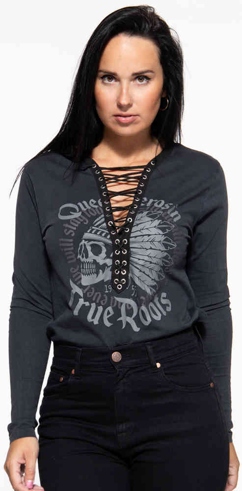 Queen Kerosin Indian Rider Queen Ladies Longsleeve