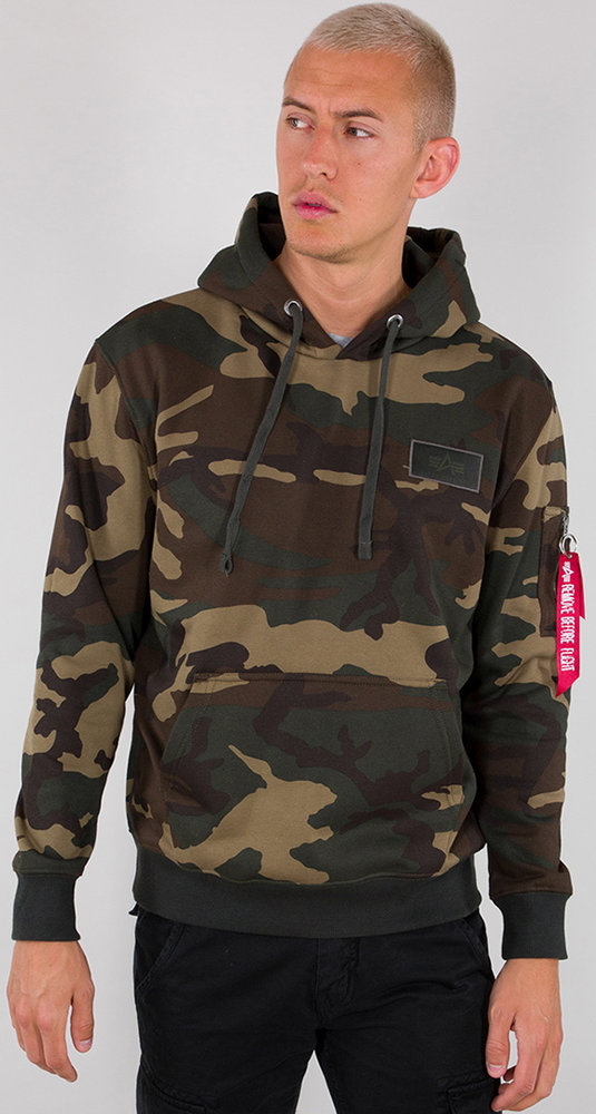 Alpha Industries Back Print Camo Hoodie