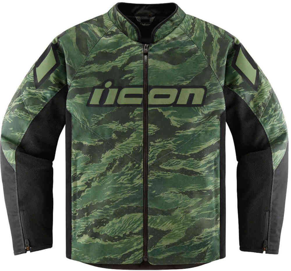 Icon Hooligan Tigersblood perforated Motocycle Textile Jacket