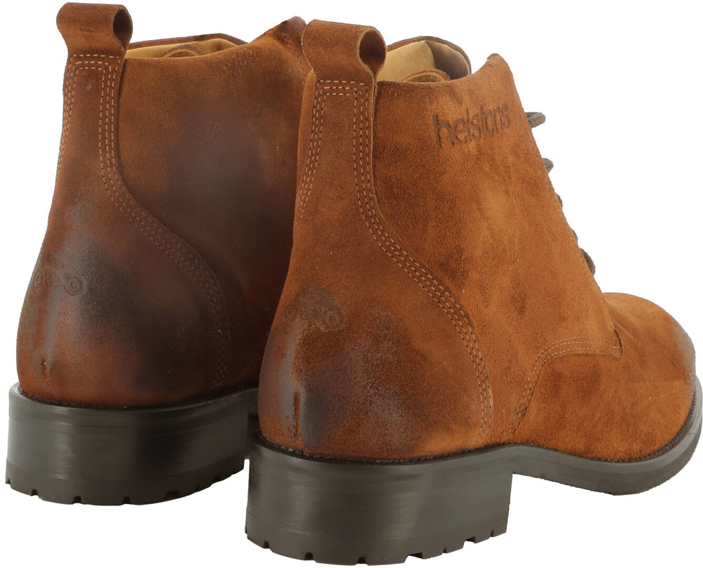 Helstons Deville Suede Motorcycle Boots