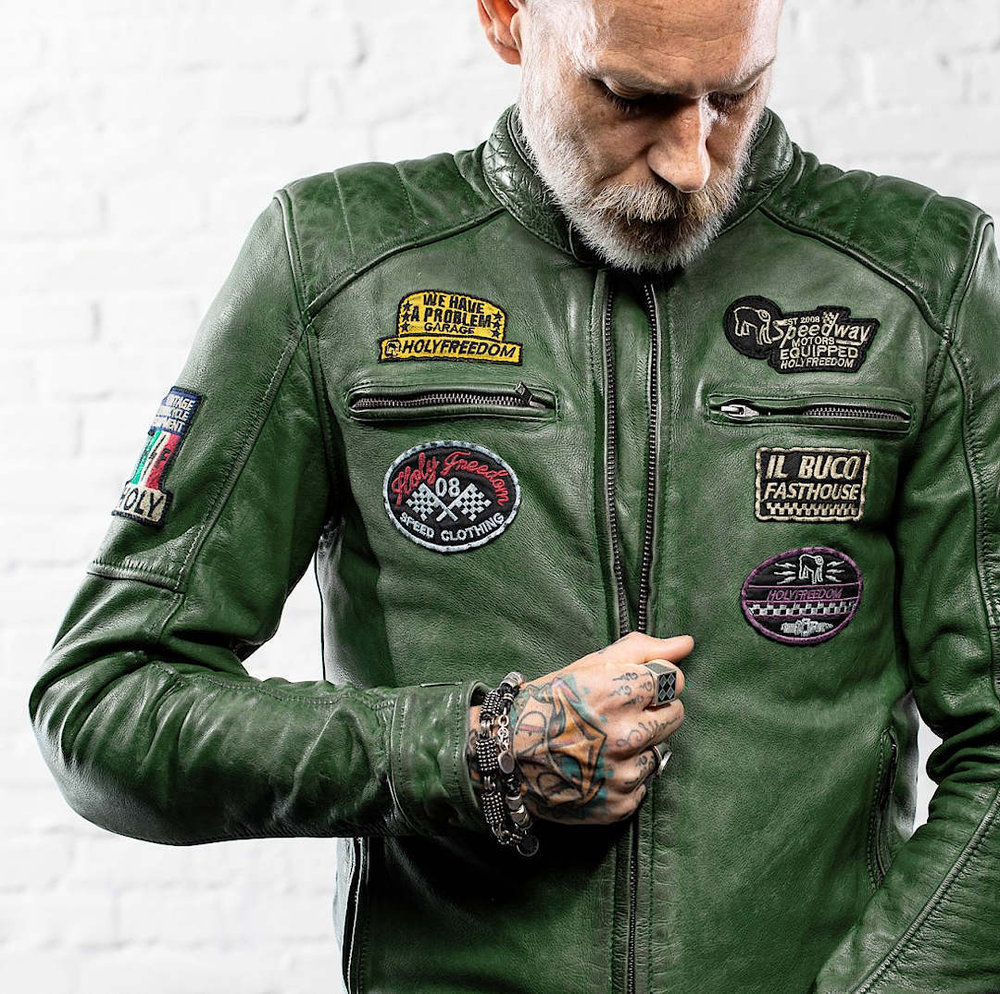 HolyFreedom Zero Evolution Motorcycle Leather Jacket