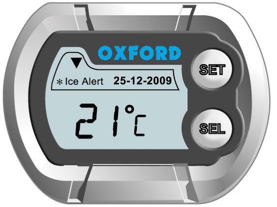 Oxford Deluxe Motorcycle Digital Clock