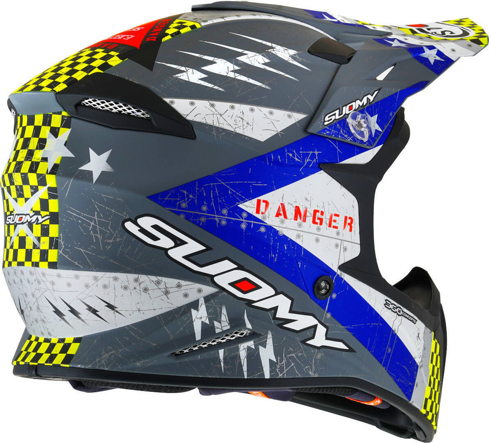 Suomy X-Wing Jetfighter E06 Motocross Helmet