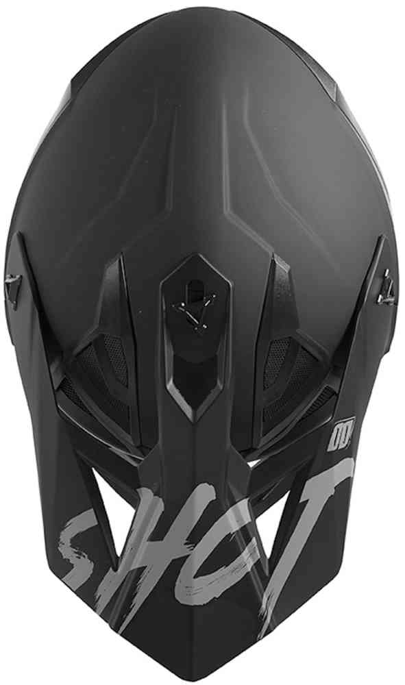 Shot Lite Solid Motocross Helmet
