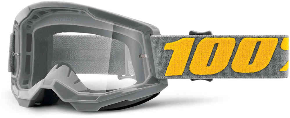 100% Strata 2 Clear Motocross Goggles