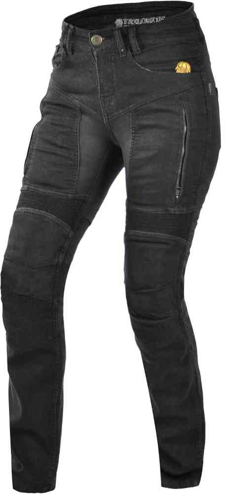 Trilobite Parado Doublelayer Slim Ladies Motorcycle Jeans