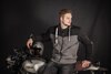 Merlin Hurley Motorcycle Zip Hoodie Jacket