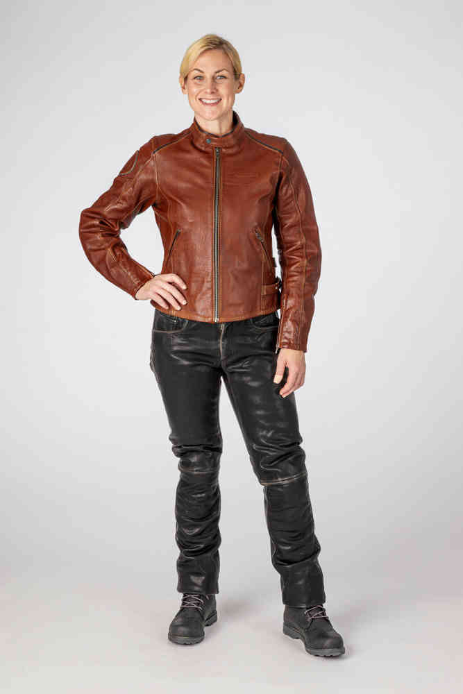Halvarssons Nyvall Ladies Motorcycle Leather Jacket