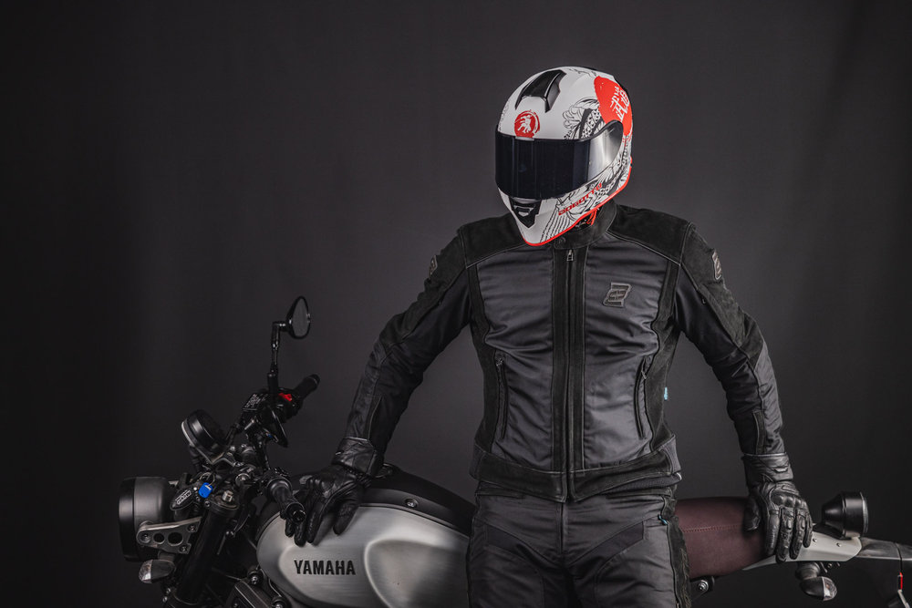 Bogotto Tek-M waterproof Motorcycle Leather- / Textile Jacket