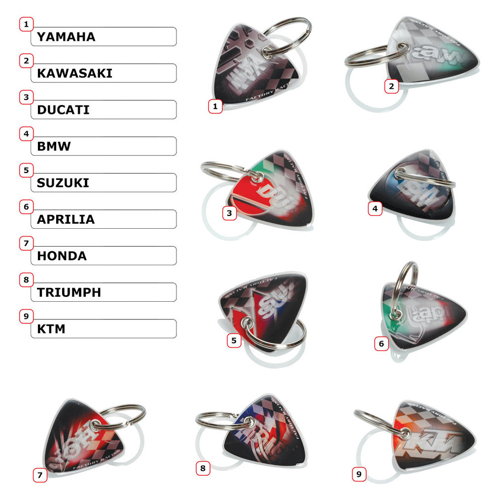 Booster Brand Keychain