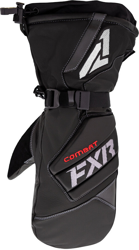 FXR Combat Leather Mitt Snowmobile Gloves