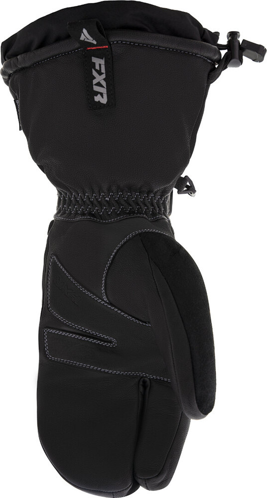 FXR Leather Index Mitt Snowmobile Gloves