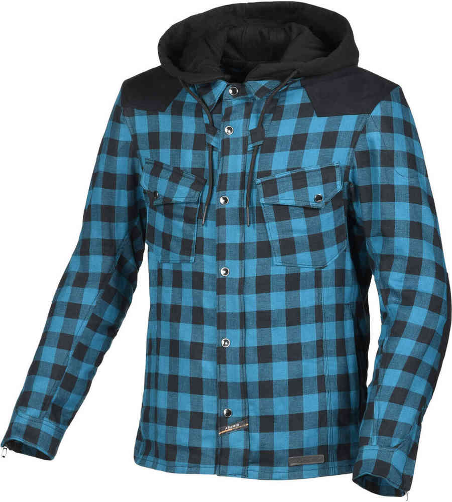 Macna Inland Plaid Motorcycle Textile Jacket