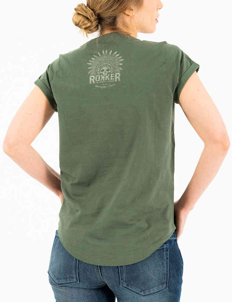 Rokker Indian Bonnet Ladies T-Shirt