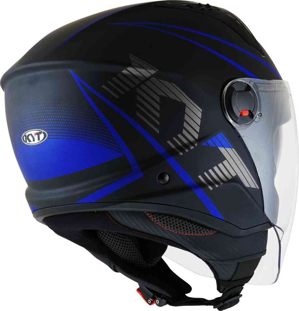 KYT D-City Colorful Jet Helmet