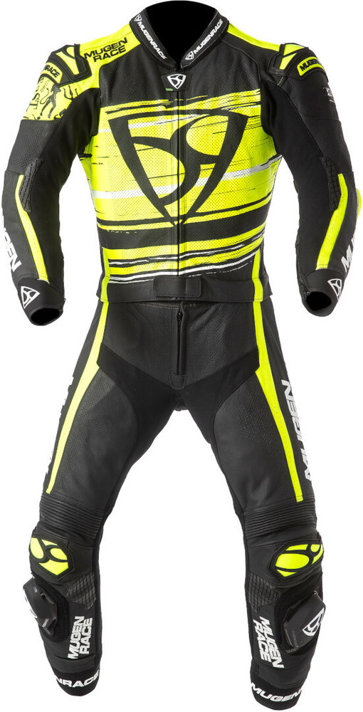 MUGENRACE RC-Max Due perforated Two Piece Motorcycle Leather Suit
