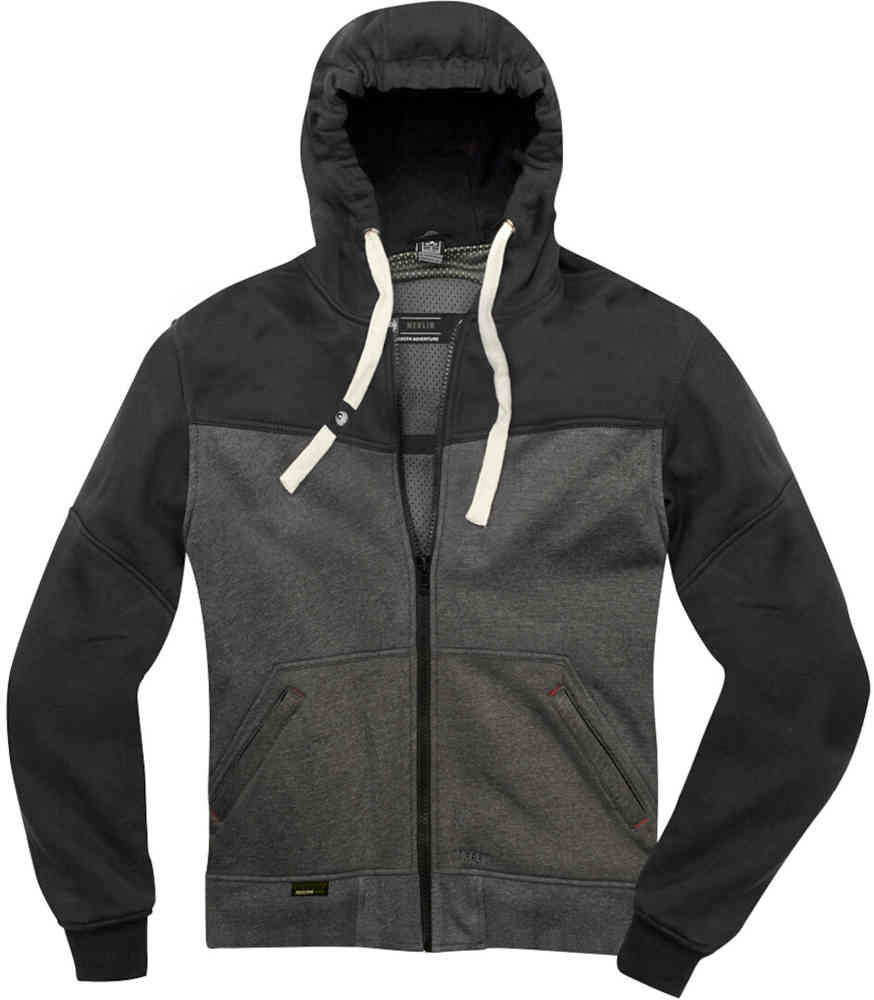 Merlin Hurley Motorcycle Zip Hoodie Jacket
