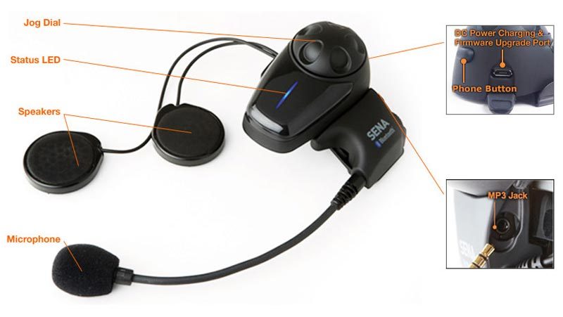 Sena SMH10 Bluetooth Headset Double Pack