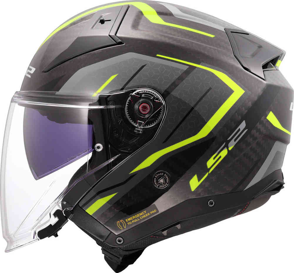 LS2 OF603 Infinity II Carbon Urus Jet Helmet