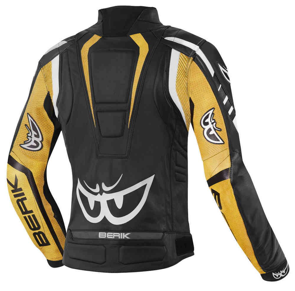 Berik Striper Ladies Motorcycle Leather Jacket