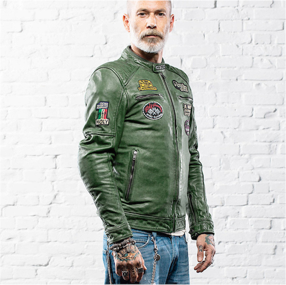 HolyFreedom Zero Evolution Motorcycle Leather Jacket