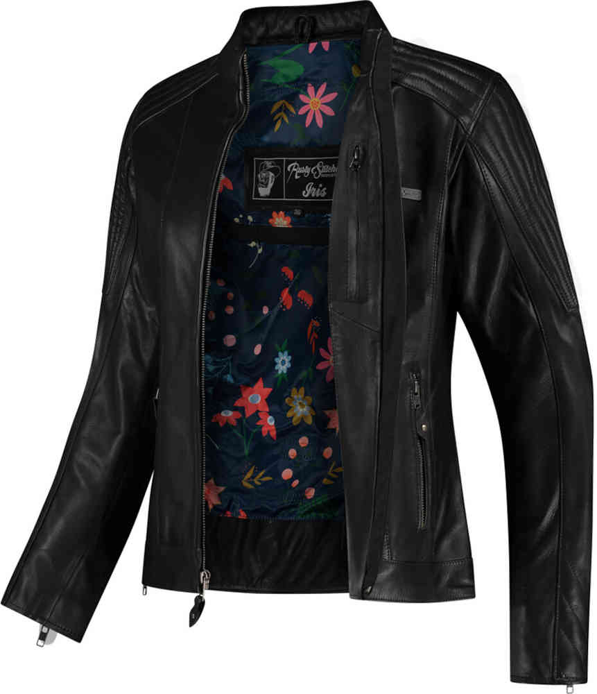 Rusty Stitches Iris Ladies Motorcycle Leather Jacket