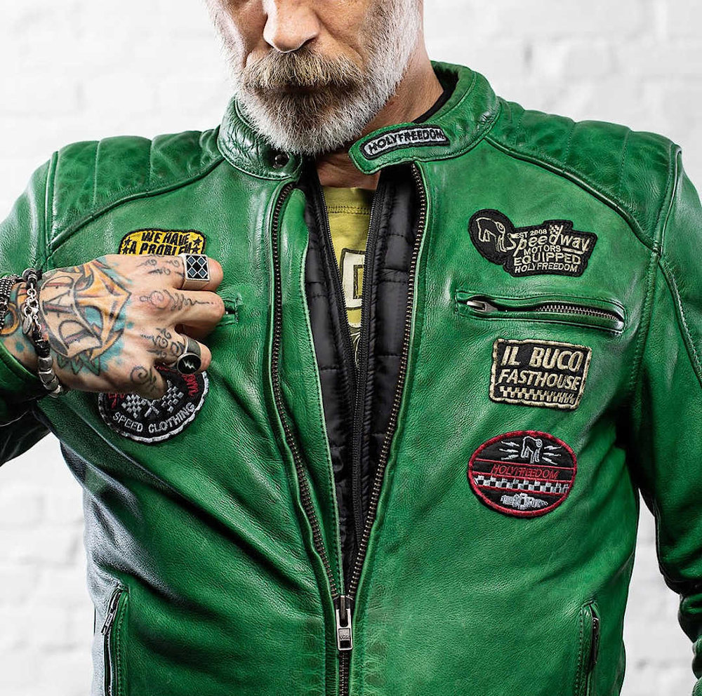 HolyFreedom Zero Evolution Motorcycle Leather Jacket