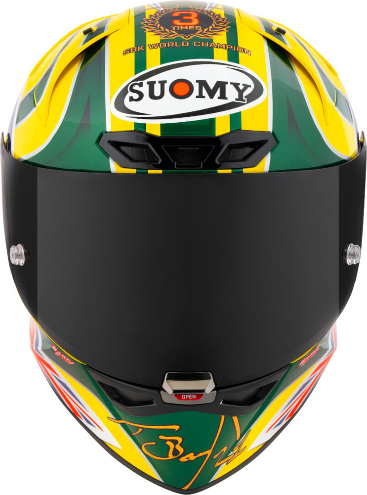 Suomy S1-XR GP Troy Bayliss Replica 2005 FIM E06 Helmet