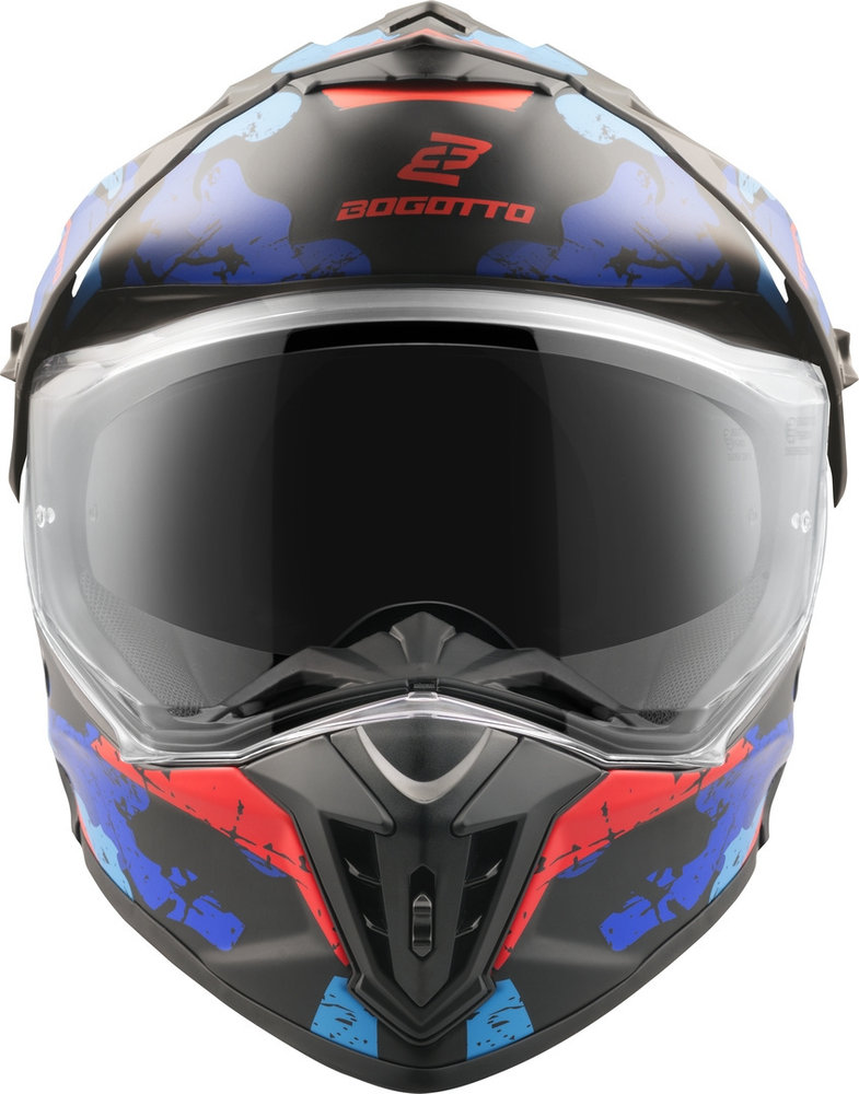 Bogotto FG-601 Sniper Fiberglass Enduro Helmet