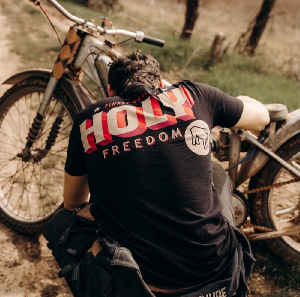 HolyFreedom Chop nera T-Shirt