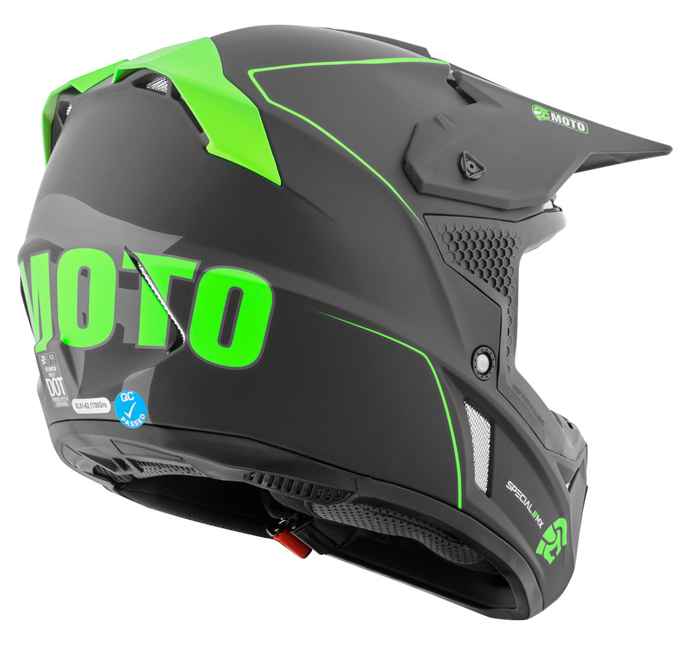 FC-Moto Merkur Straight Motocross Helmet