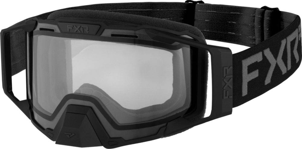FXR Combat Cold Stop Clear Snowmobile Goggles
