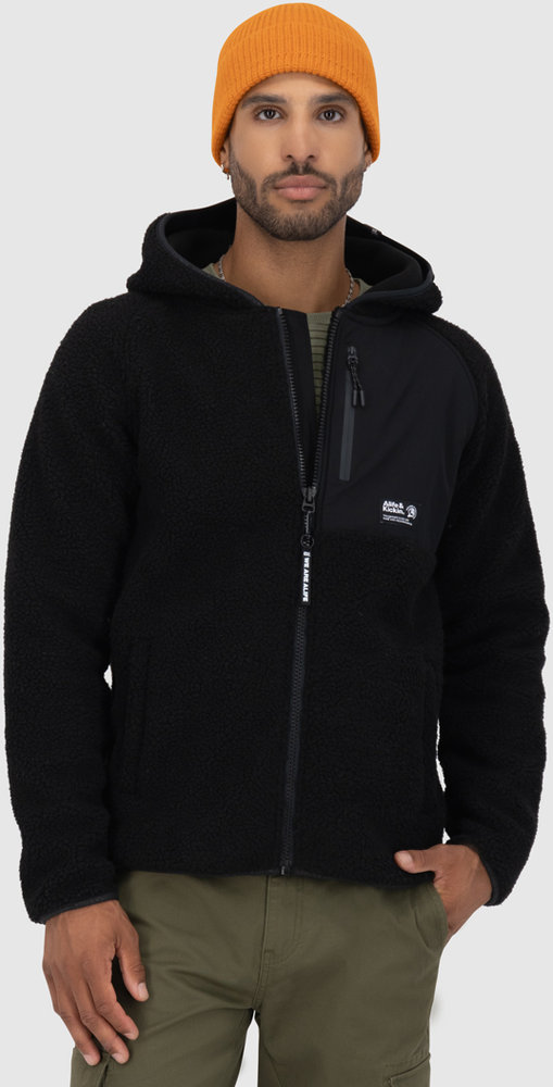 Alife And Kickin HaraldAK G Teddy Zip Hoodie