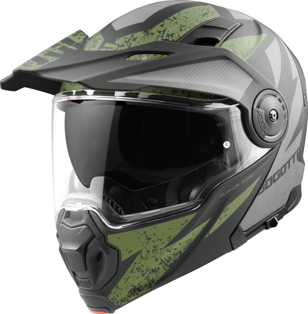 Bogotto FG-102 Safari Fiberglass Enduro Helmet