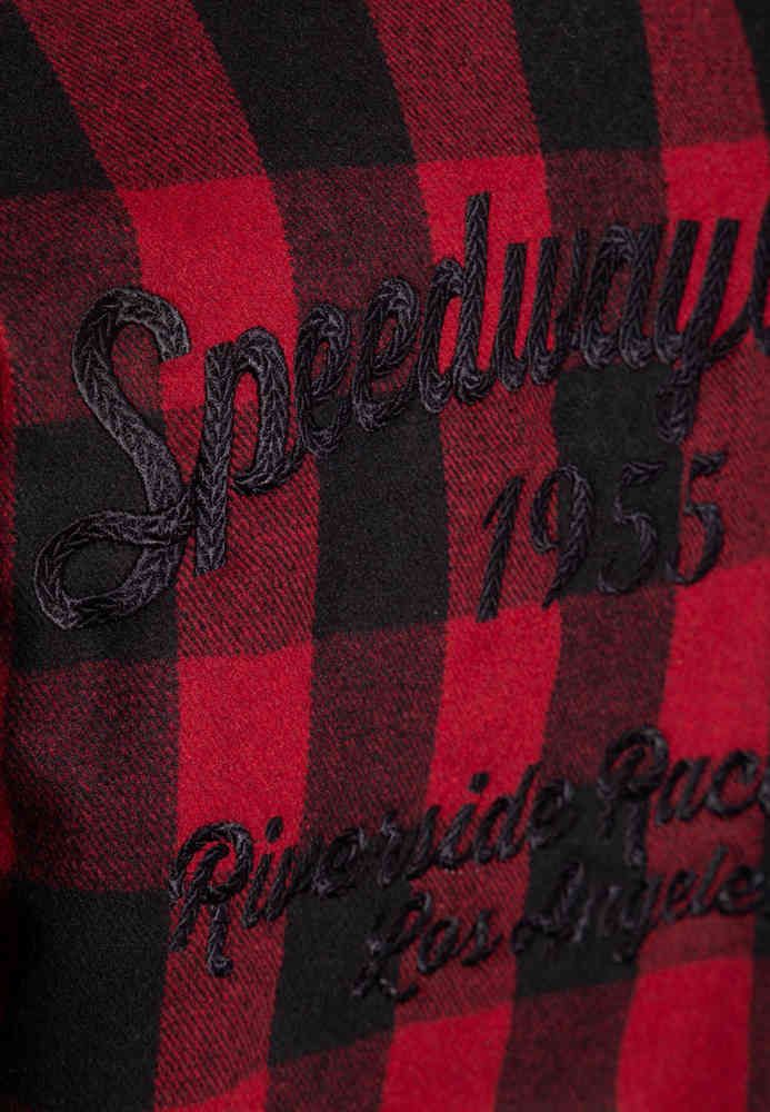 Queen Kerosin Speedway Queen Checkered Ladies Jacket