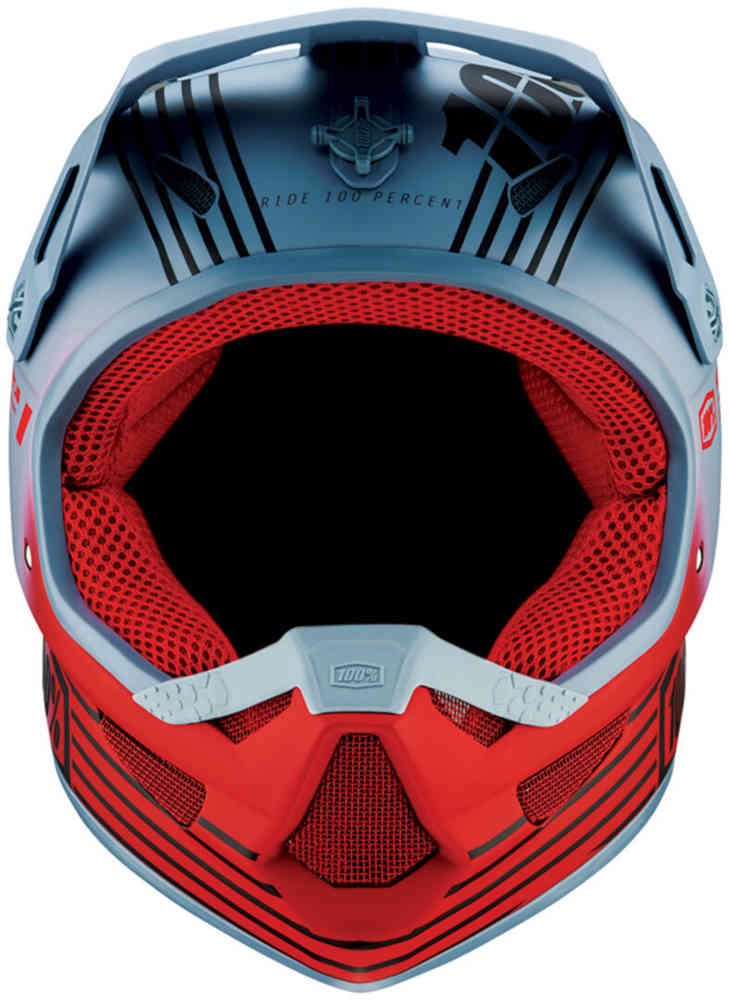 100% Status Stripes Youth Downhill Helmet