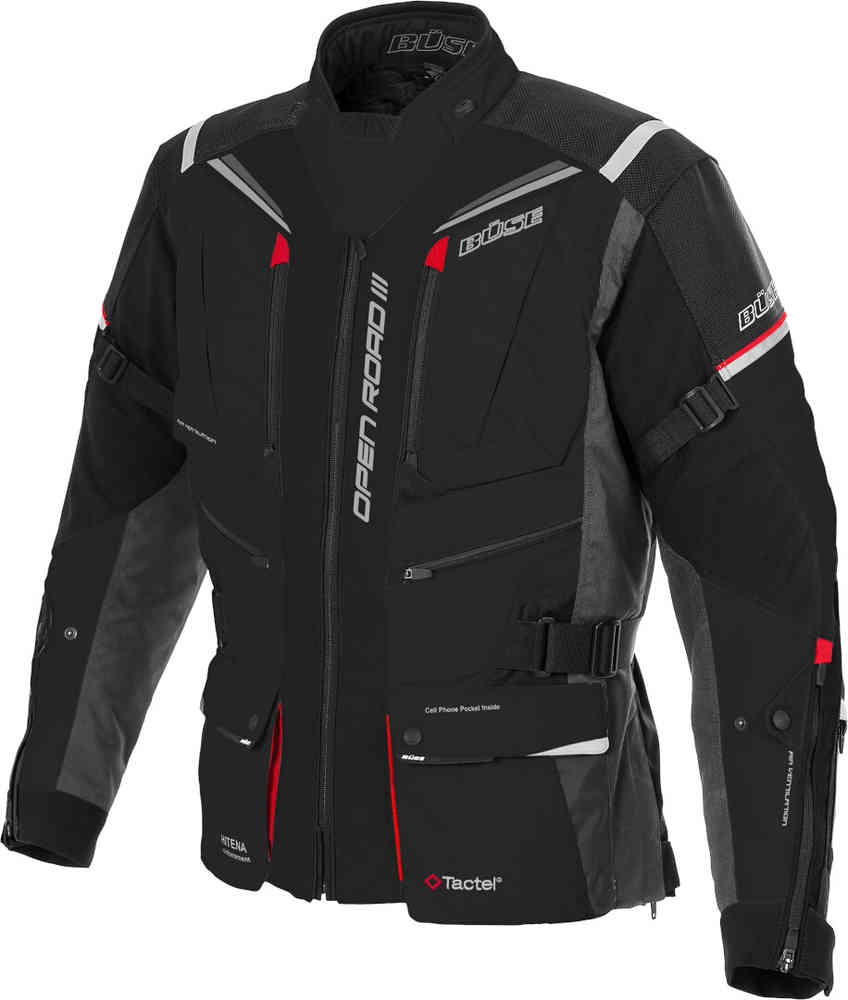 Büse Open Road III Waterproof Ladies Motorcycle Textile Jacket