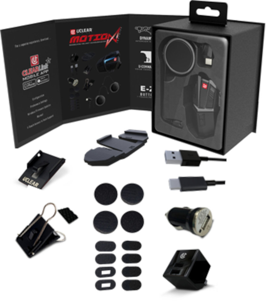 UCLEAR Motion Infinity Bluetooth Communication System Single Pack