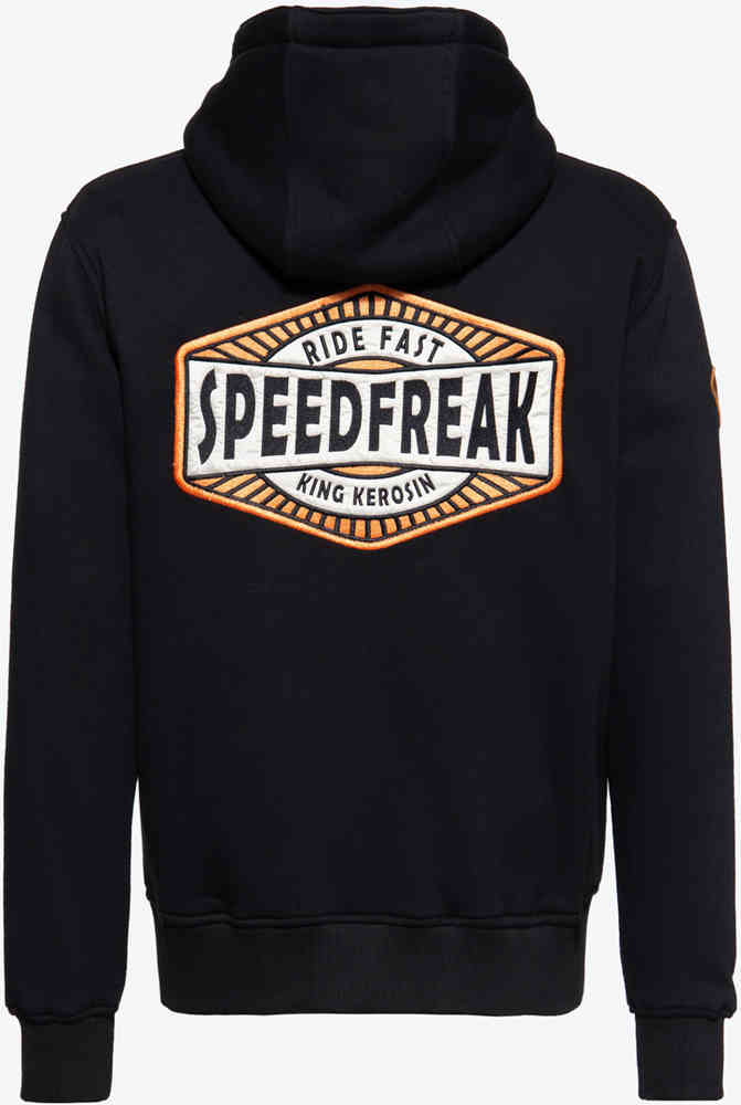 King Kerosin Ride Fast Speedfreak Adventure Zip Hoodie