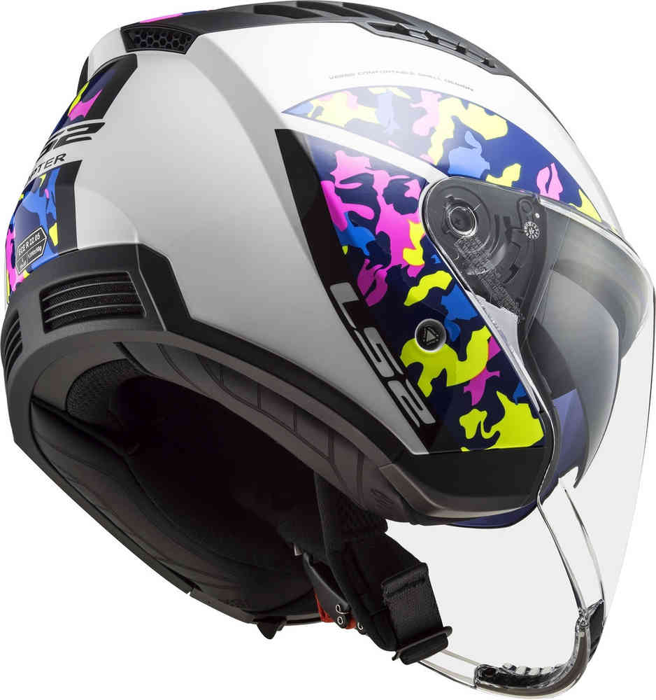 LS2 OF600 Copter Crispy Jet Helmet