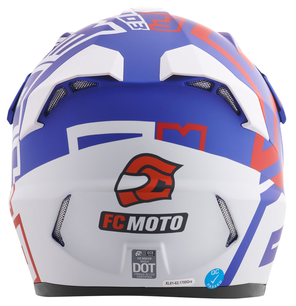 FC-Moto Merkur Flex Motocross Helmet