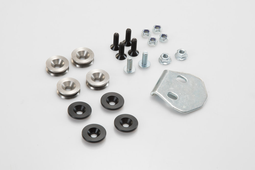 SW-Motech TRAX ADV top case system - Silver. BMW R 1200 GS LC (12-) / R 1250 GS (18-).