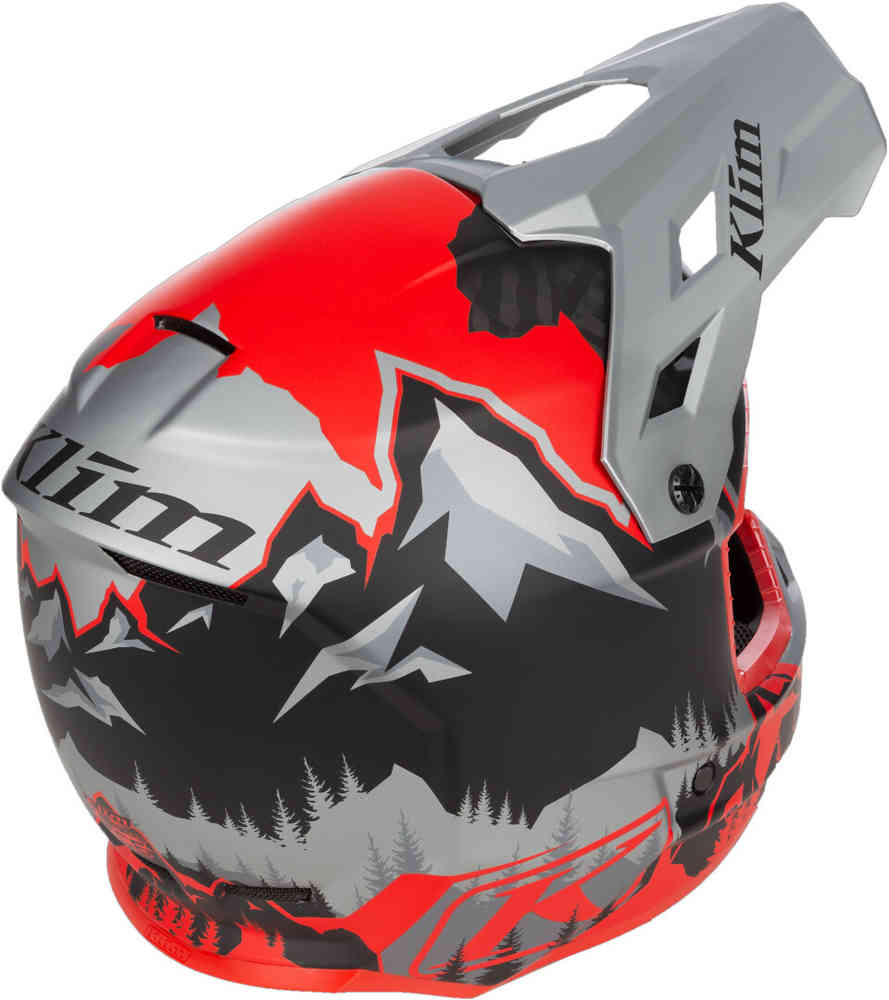 Klim F3 Carbon DNA Snowmobile Helmet