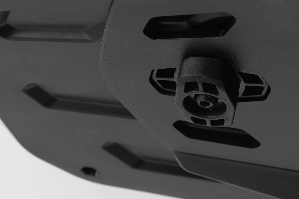 SW-Motech URBAN ABS topcase system - Black. KTM 125/390 Duke (-16), 200 Duke (11-).