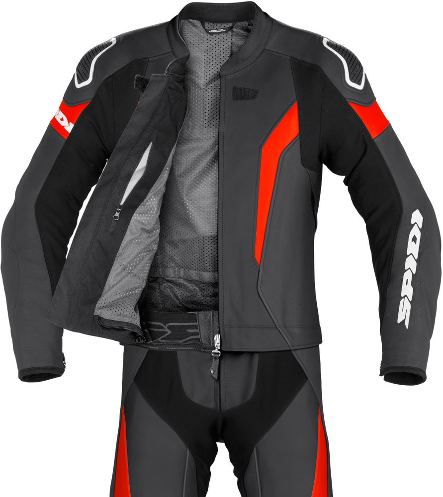 Spidi Laser Touring Two Piece Motorcycle Leather Suit