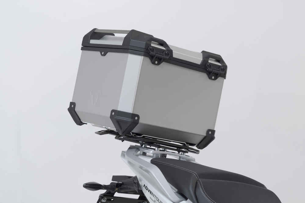 SW-Motech TRAX ADV top case system - Silver. Moto Morini X-Cape 650 (21-).
