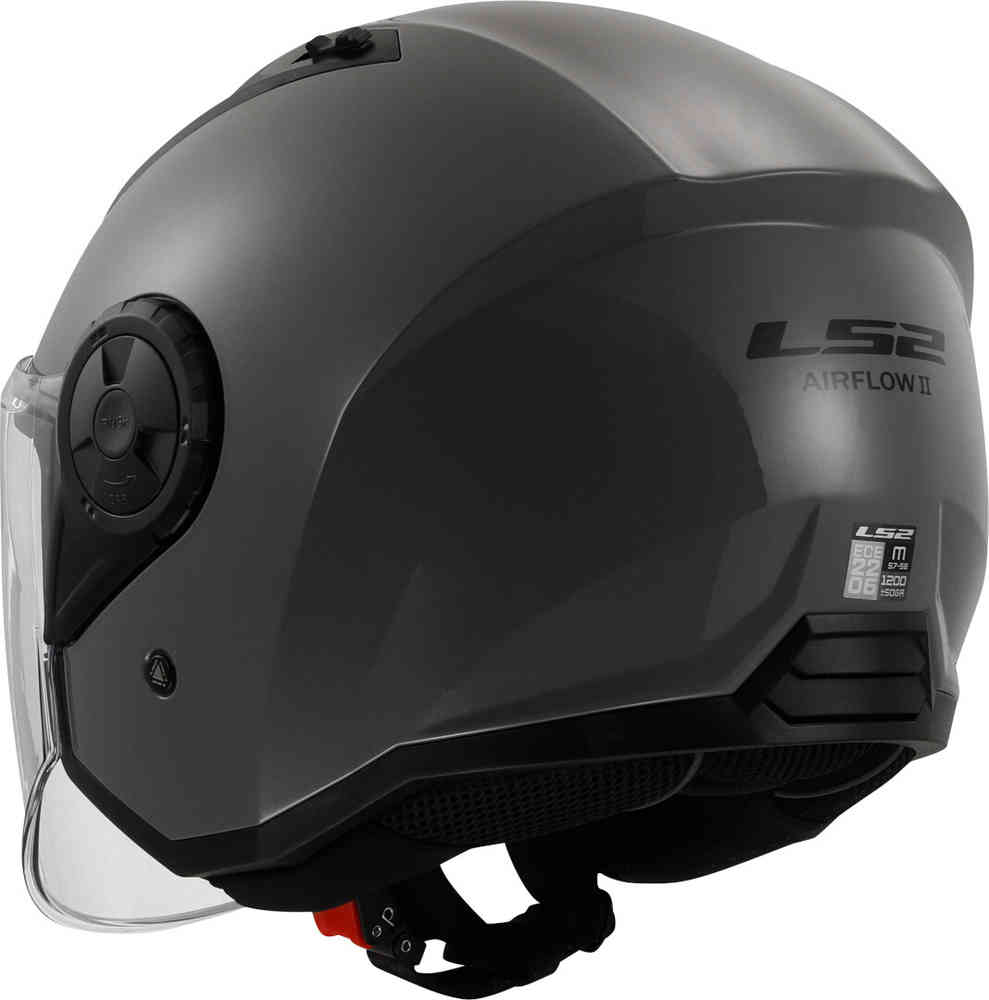 LS2 OF616 Airflow II Solid Jet Helmet